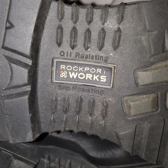 Rockport Men's Waterproof Work Boots Size 8 - Picture 7 of 10
